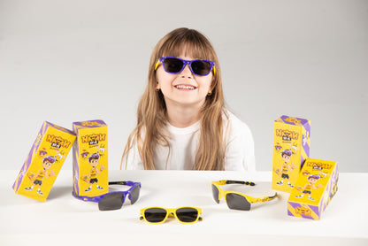 Óculos de sol infantil flexível - Natan Por Aí Quadrado