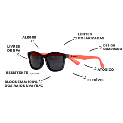 Óculos de Sol Infantil Flexível - Bridge Bebê (SK)