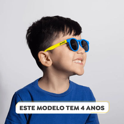 Óculos de Sol Infantil Flexível - Retrô