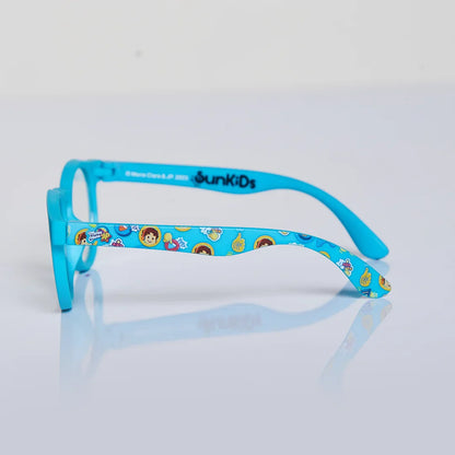 Óculos Anti Luz Azul infantil flexível Maria Clara e JP - Blueflex Retrô