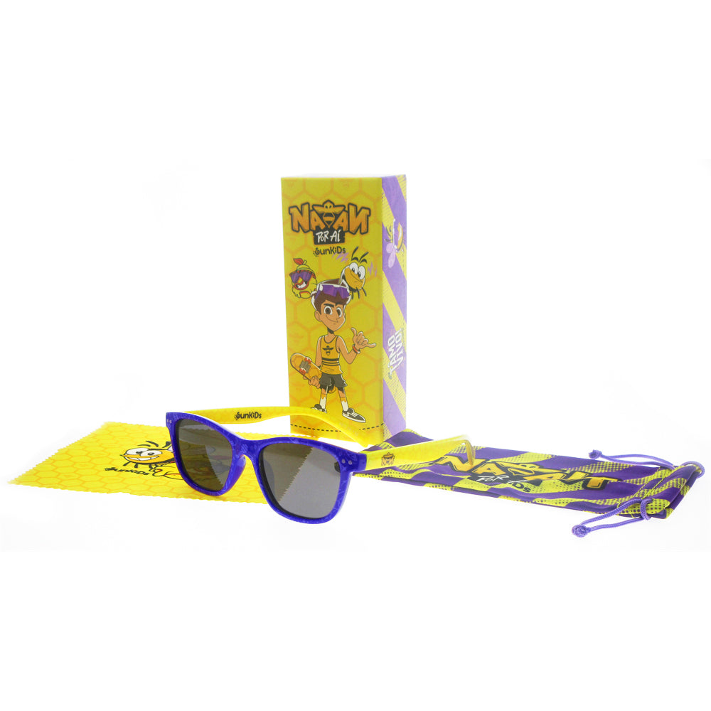 Óculos de sol infantil flexível - Natan Por Aí Quadrado