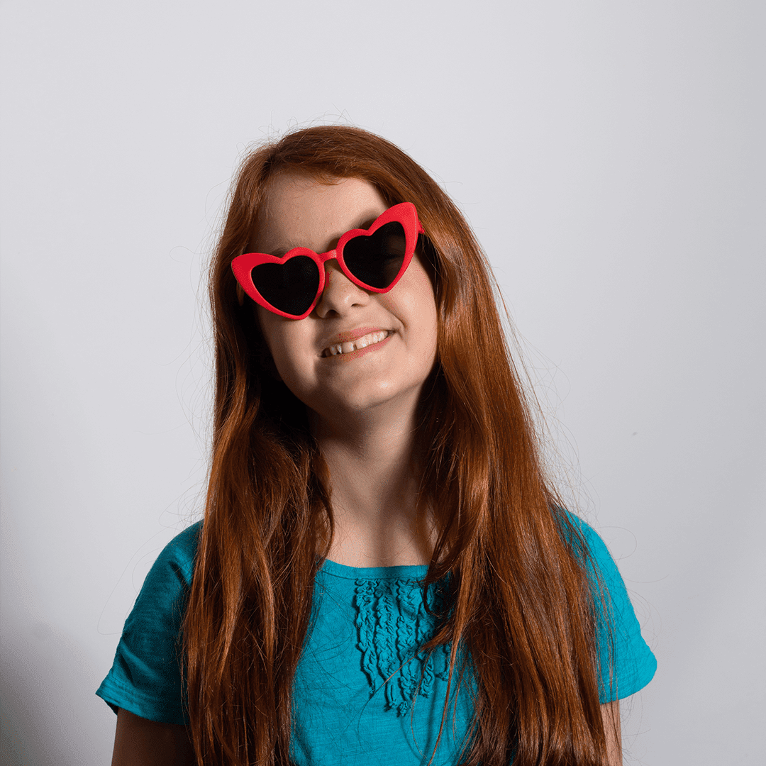 Óculos de Sol Infantil Heart