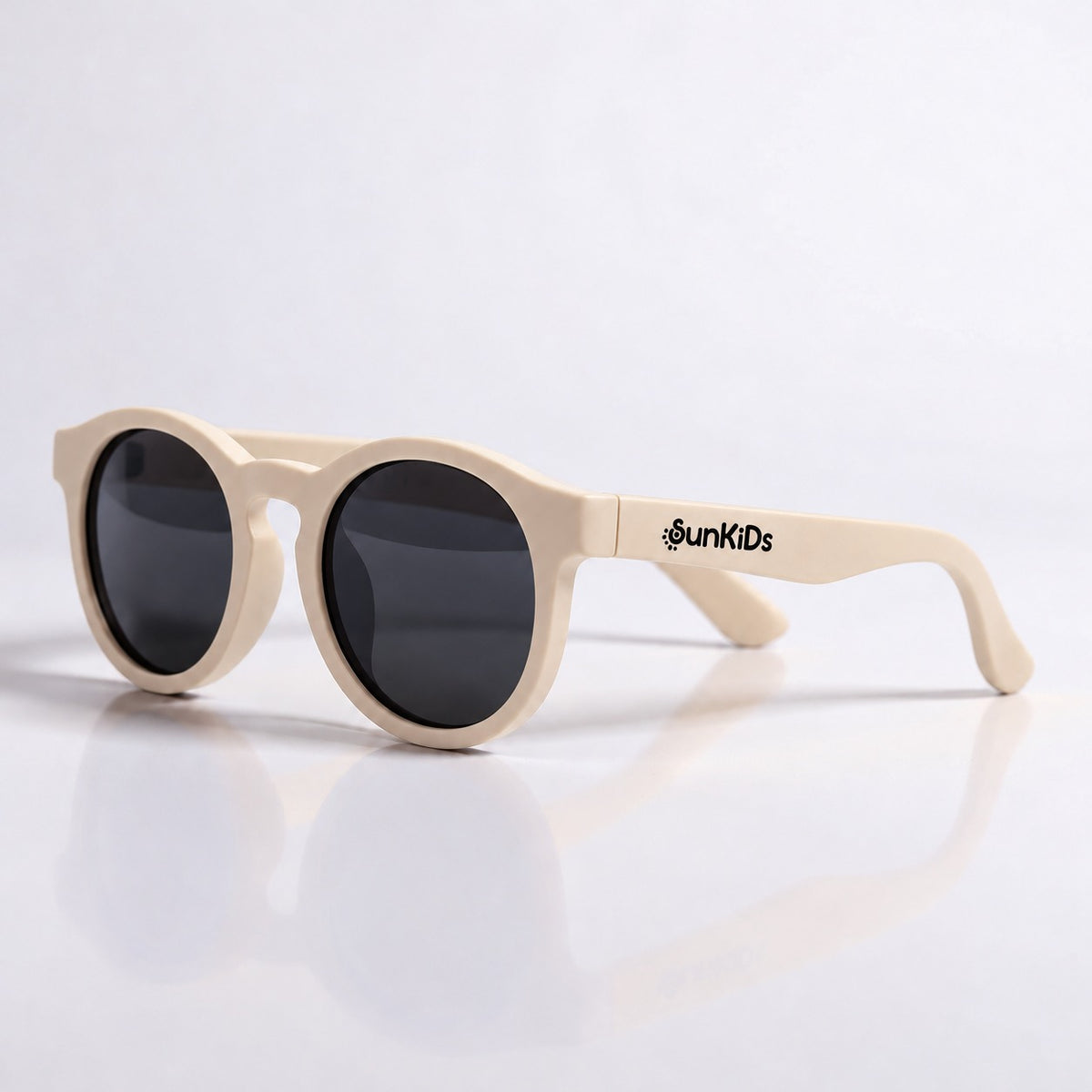 Óculos de Sol Flexível Infantil - Vintage Bebê - Bege