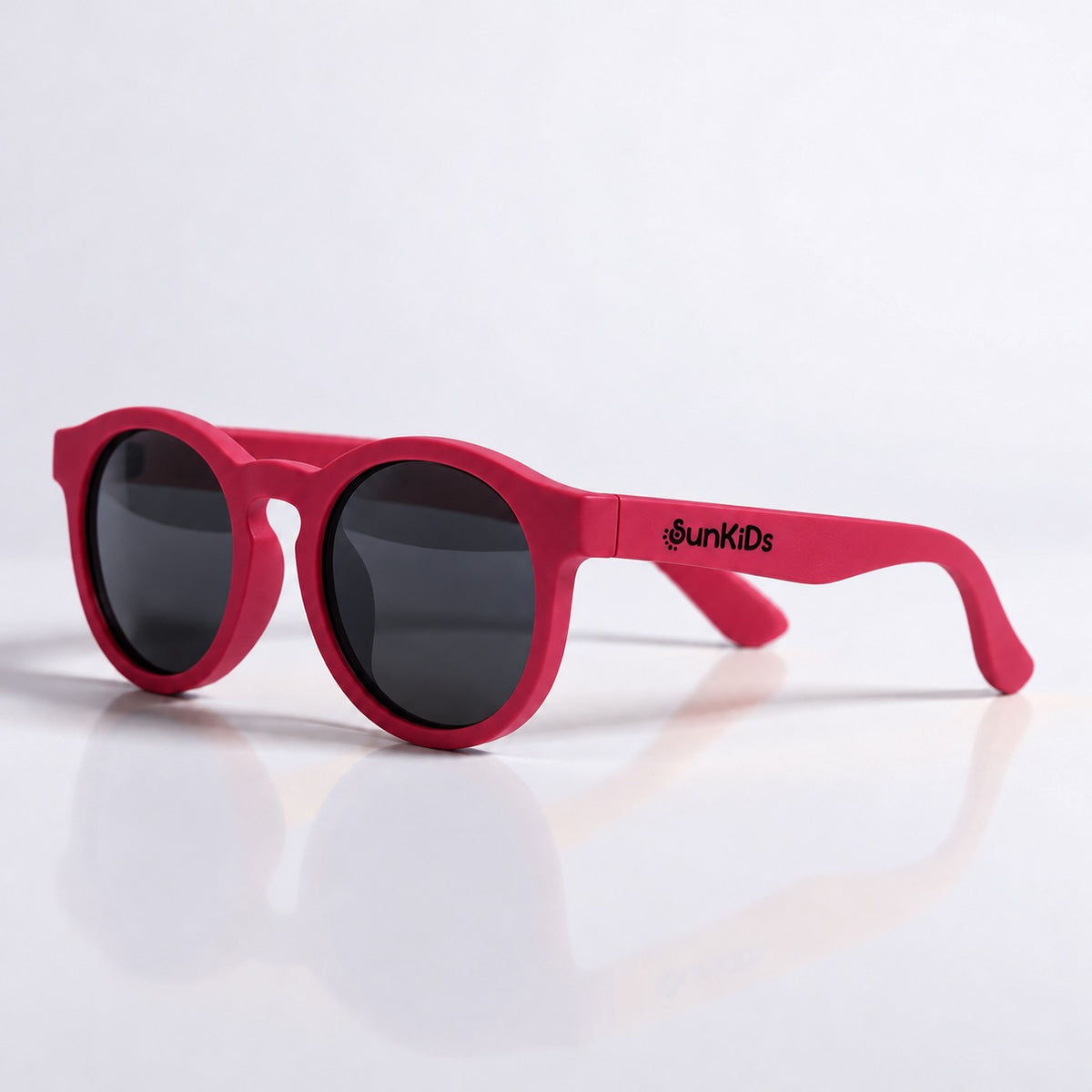 Óculos de Sol Flexível Infantil - Vintage Bebê - Vermelho